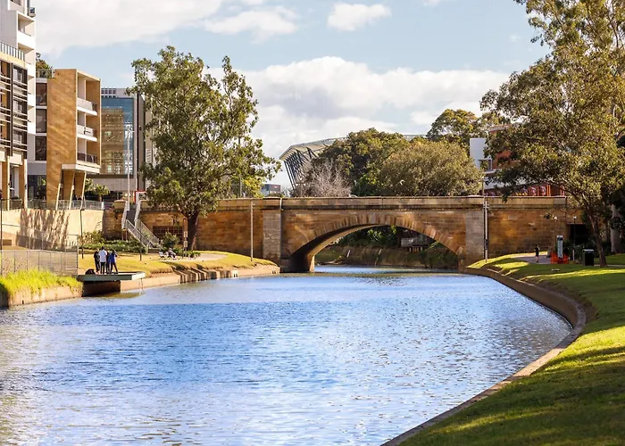 Jacuzzi hotel: Meriton Suites Church Street, Parramatta